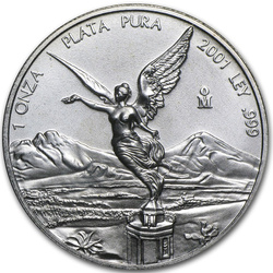 Mexican Libertad 1 oz Silber 2001