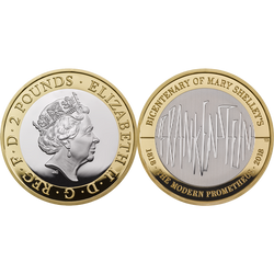 Set of 14 silber coins United Kingdom 2018 Proof 