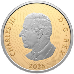 Canadá: Williamson Diamante Broche $ 200 Oro 2025 Proof