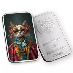 The Holy Land Mint - Human Cats - Coco Coloured 1 oz Silver 2025