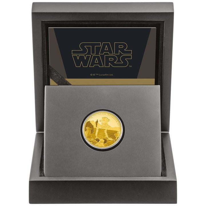 Niue: Star Wars - AT-ST Walker 1/4 oz Oro 2022 Proof