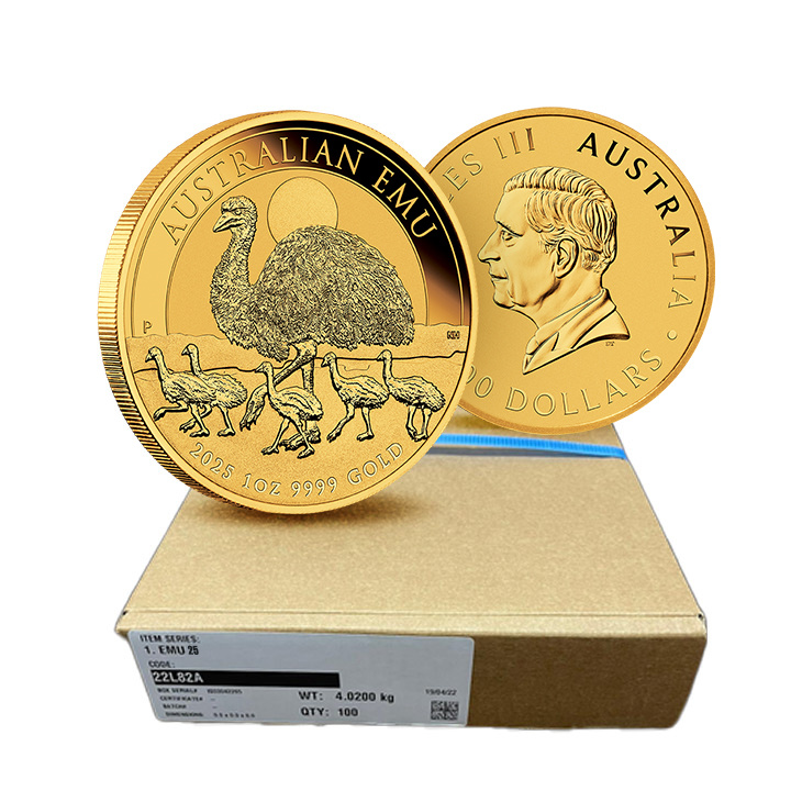 Australijski Emu 1 uncja Złota 2025