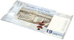 Banknot NBP "100-lecie powstania Polskiej Wytwórni Papierów Wartościowych" 2019