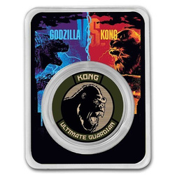 Niue: King Kong colored 1 oz Silver 2021