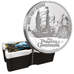 Niue : Disney Pirates des Caraïbes - Queen Anne's Revenge 1 once d'argent 2022