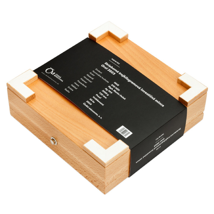 Niue: Slovakia Eagle 3000 gramów Srebra 2023 Proof