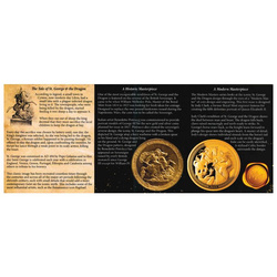 Ascension Island: Modern Masters - Jody Clark St. George and the Dragon 2 oz Silber 2022 Proof