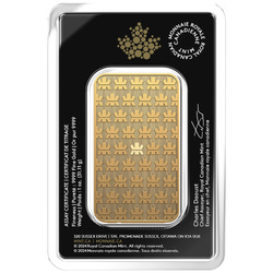 Royal Canadian Mint Wafer 1 oz oro 2024