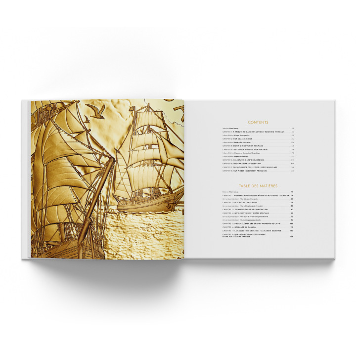 Zestaw Canada: Annual Collection Book with Special Edition 7 monet 2022