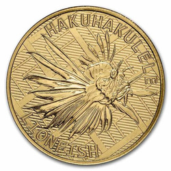 Tokelau: Lionfish 1 unce zlata 2022
