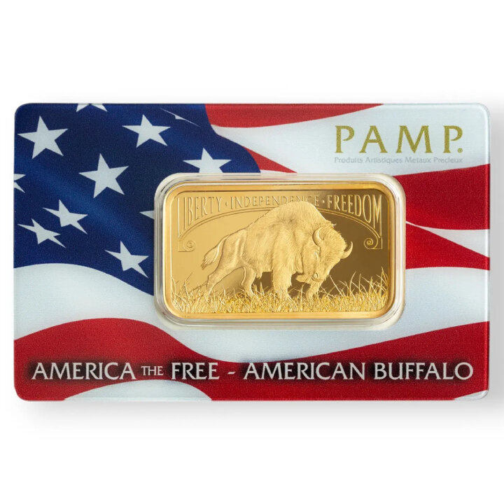 PAMP America the Free - American Buffalo 1 oz or