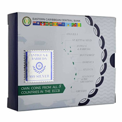 Antigua & Barbuda: Rum Runner colored 1 oz Silver 2020 Proof