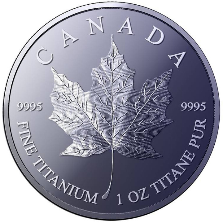 Canadian Maple Leaf 1 Ounce Titanium 2026