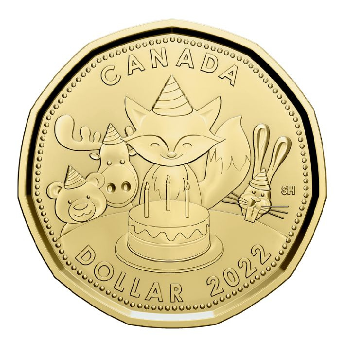 Set Canada: Compleanno 5 monete 2022