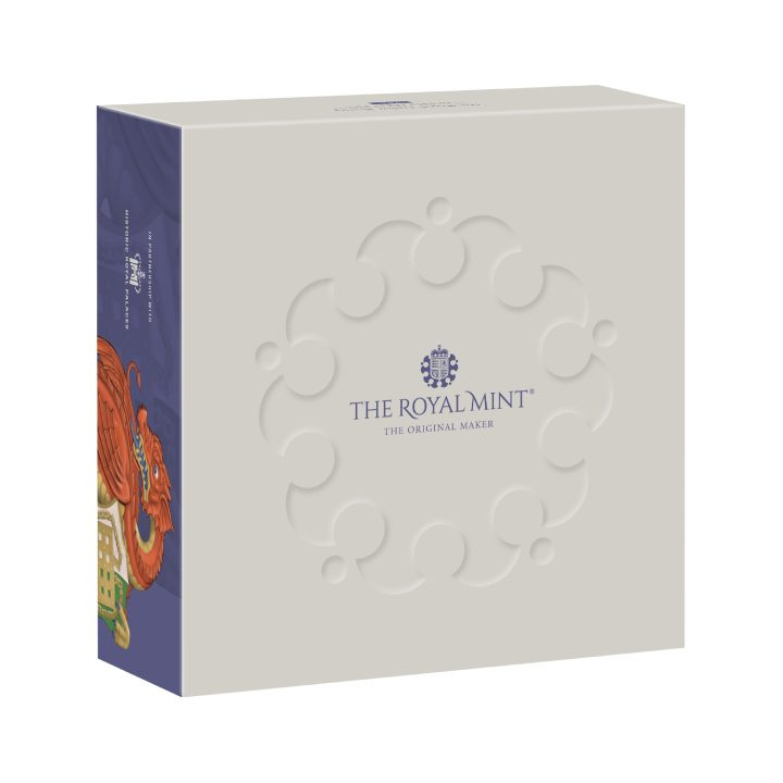 The Royal Tudor Beasts: The Tudor Dragon 5 oz Oro 2024 Proof