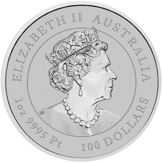 Lunar III: Year of the Tiger 1 oz Platin 2022