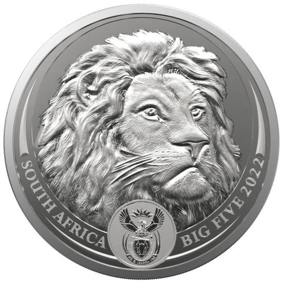 Big Five II: Lion 5 uncji Srebra 2022