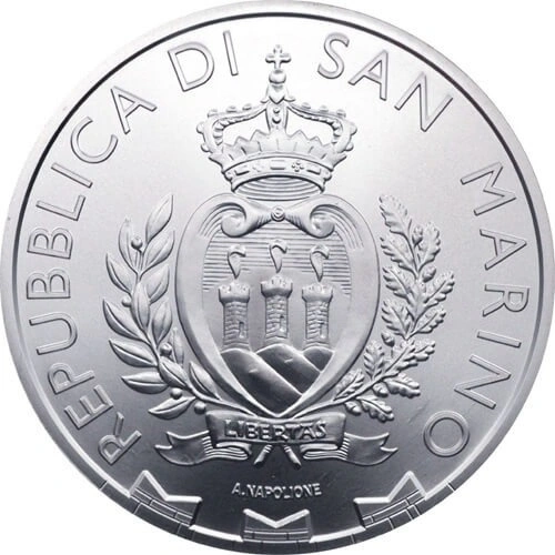 Monedă de Argint San Marino - Peregrine Falcon 1 uncie Argint 2026