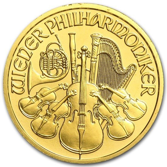 Wiedeński Filharmonik 1/10 uncji Złota 2005