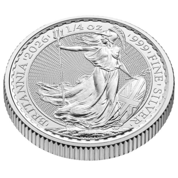Britannia 1/4 unce Stříbra 2026