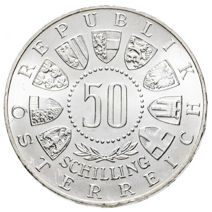 Austria 50 șilingi argint - Ani diferiți