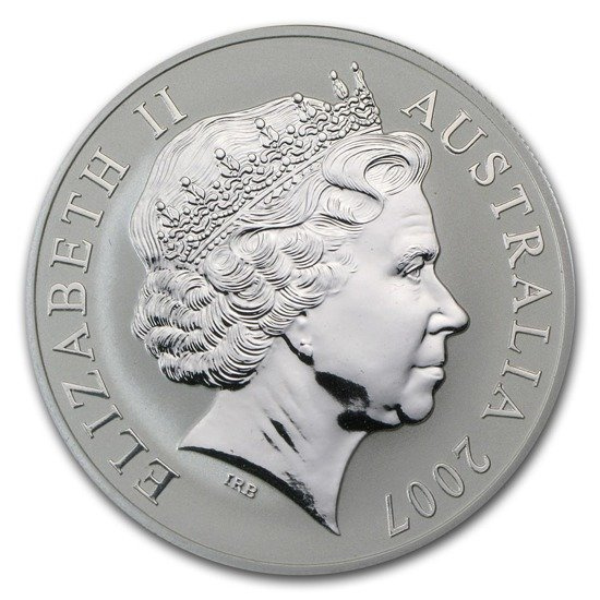 Canguro Australiano 1 Onza Plata 2007