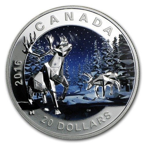 Geometric Fauna: Caribù 20$ 2016