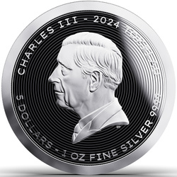 Tokelau: Vivat Humanitas 1 oz Silber 2024 Proof