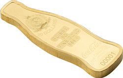 Pamp Coca Cola 140 Years 5 gram Gold Bar 2026