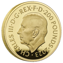 Harry Potter : École de sorcellerie et de magie de Poudlard 2 onces d'or 2023 Proof