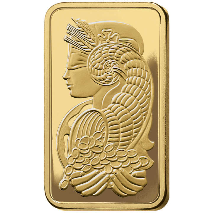 Sztabka Pamp Suisse Fortuna Veriscan 100 gramów Złota LBMA GD Refiner