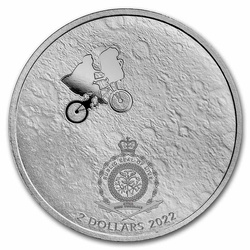 Niue: E.T. - 40 Aniversario película 1 oz Plata 2022