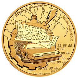Niue: Back to the Future Part II 1 oz Gold 2021