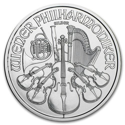 Wiedeński Filharmonik 1 uncja Srebra Różne Roczniki