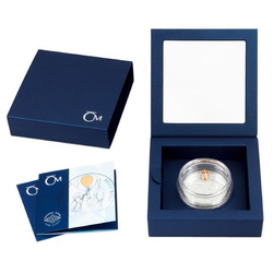 Niue: Moneda de Cristal - Hello Baby $2 Srebro 2022 Proof