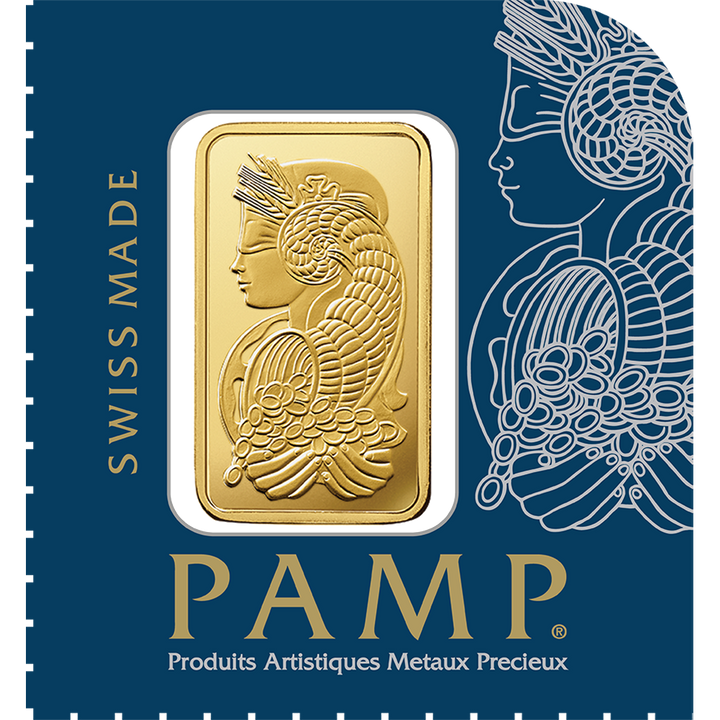 Златно кюлче PAMP Lady Fortuna Multigram 1 g злато
