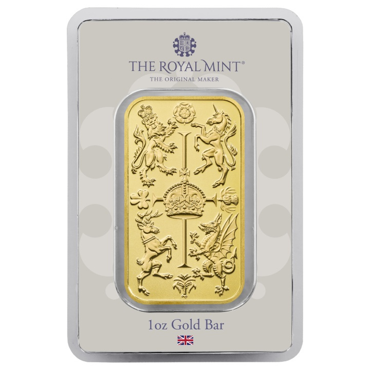 The Royal Celebration 1 oz Gold Bar 2023