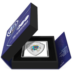 Niue: Looney Tunes Mashups - Picapiedra de color 2 onzas Plata 2023 Proof