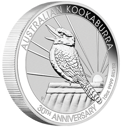 Kookaburra 10 uncia ezüst 2020