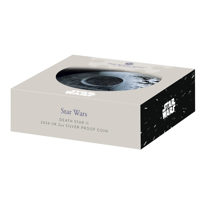 Star Wars: Death Star II 2 oz Silver 2024 Proof