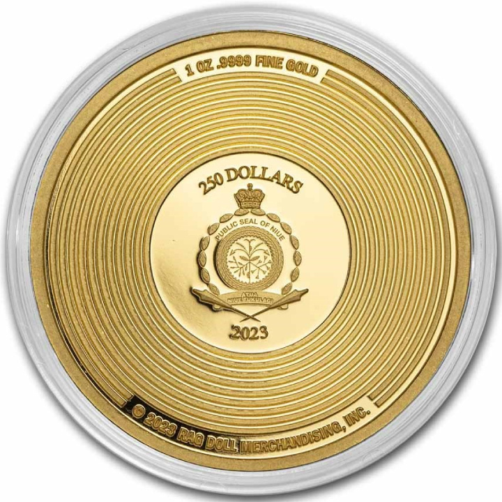 Niue: Aerosmith 50th Anniversary 1 oz Gold 2023 Coin