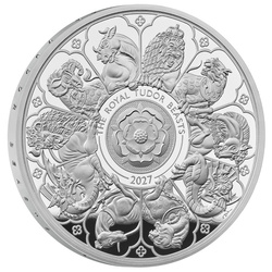 Moneta d'Argento The Royal Tudor Beasts: The Completer 1 oncia Argento 2027 Proof