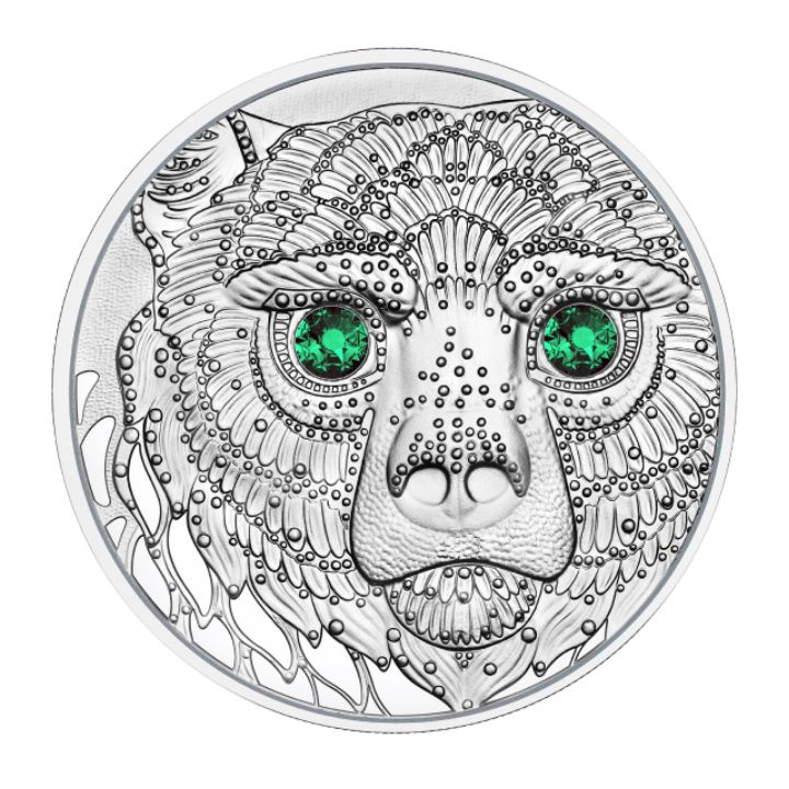 America - Puterea Vindecătoare a Ursului 20 Euro Argint 2023 Proof