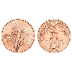 A lila 10 eurós réz 2024