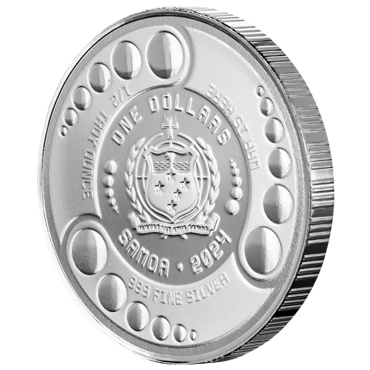 Samoa: Alien 1/2 uncji Srebra 2024 Prooflike