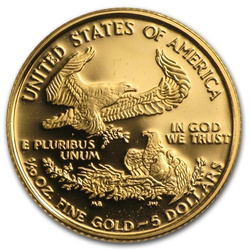 Aigle américain 1/10 once d'or 1999 PROOF