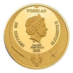 The Great Old One: Cthulhu 1 oz Gold 2021