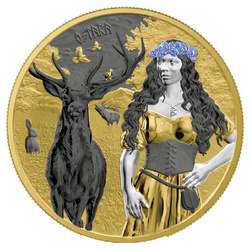 Valkyries: Ostara Valhalla 1 oz Silber 2023 Multimetal 
