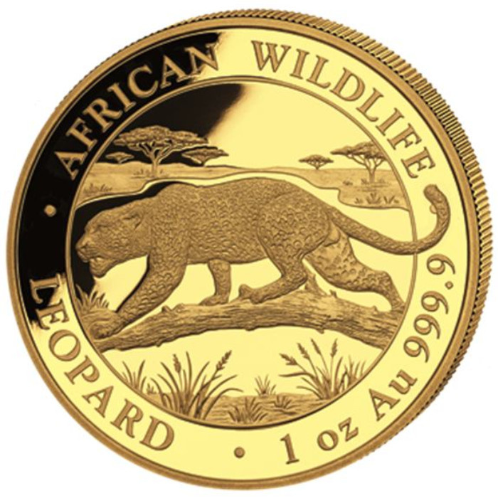 African Wildlife: Leopard 1 oz Gold Coin 2026