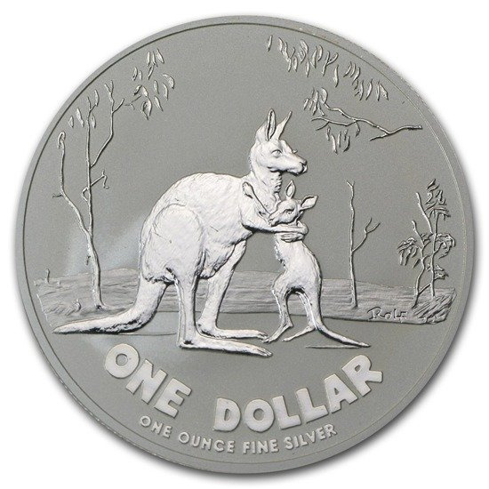 Australisches Känguru 1 oz Silber 2007
